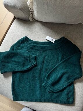 Hollister boat neck sweater